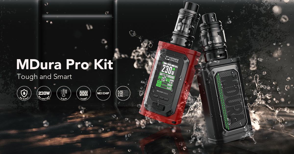 Please do not let the Wotofo MDura Pro Kit' excellence slip away - Vaper  Club