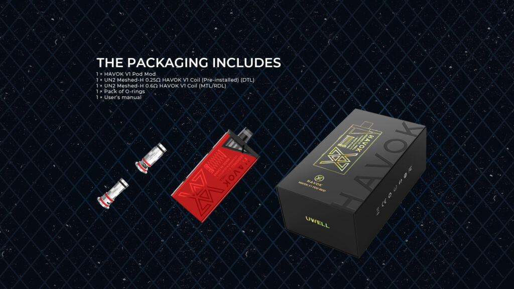 dinner lady vape juice review Volcano:Uwell HAVOK V1 Pod Mod Kit 4ml - Vaper Club