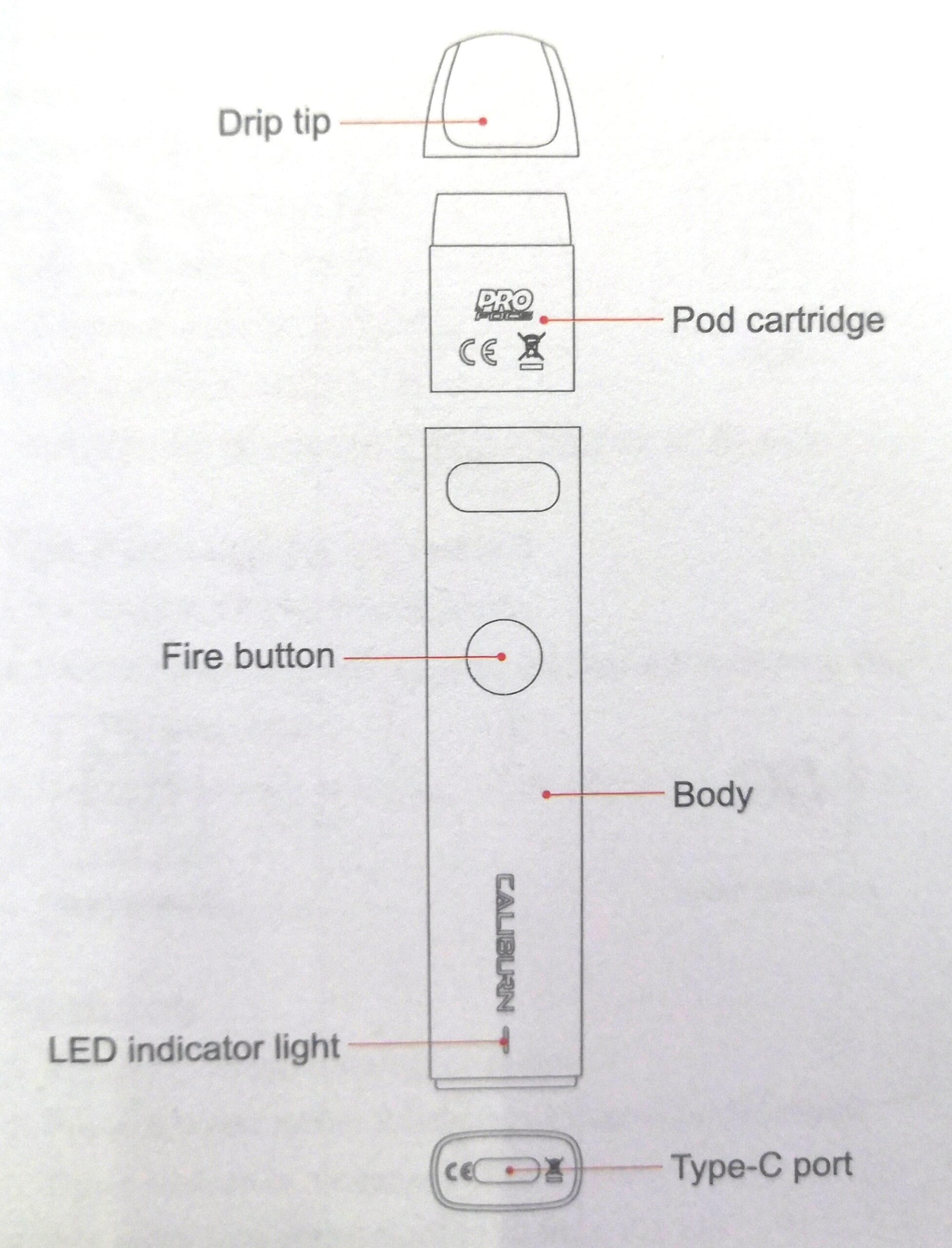 elfbar elfa kaufen Uwell Caliburn: Instructions and Troubleshooting Guide main image 0