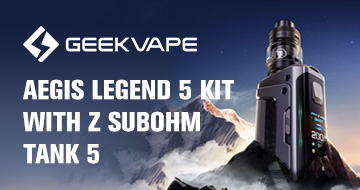 GeekVape Aegis Legend 5 Kit with Z Subohm Tank 5