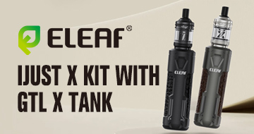 Eleaf iJust X Kit with GTL X Tank
